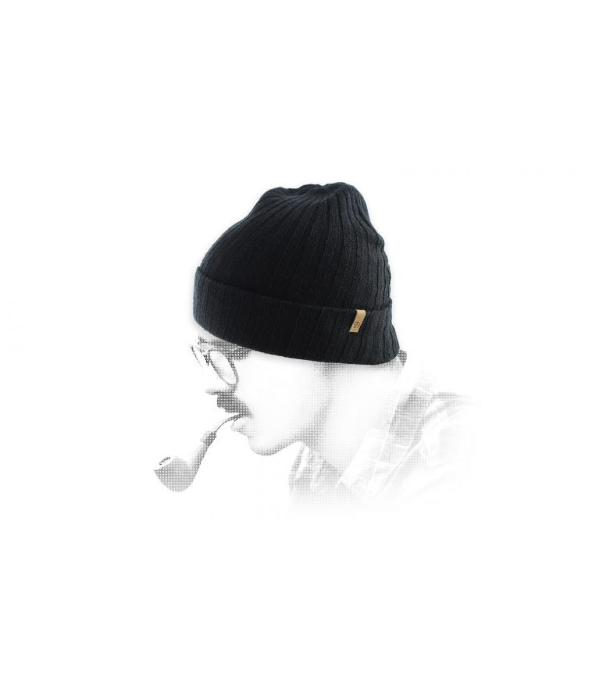 Fj llr ven black cuffed beanie Beannie Byron thin black